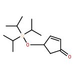 2-Cyclopenten-1-one, 4-[[tris(1-methylethyl)silyl]oxy]-, (4S)-