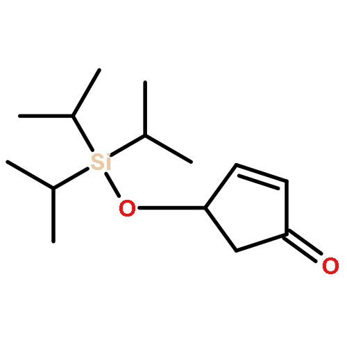 2-Cyclopenten-1-one, 4-[[tris(1-methylethyl)silyl]oxy]-, (4S)-