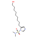 1H-Imidazole-1-sulfonamide, 5-(9-hydroxynonyl)-N,N-dimethyl-