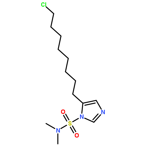 1H-IMIDAZOLE-1-SULFONAMIDE, 5-(8-CHLOROOCTYL)-N,N-DIMETHYL-