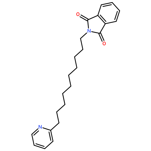 1H-ISOINDOLE-1,3(2H)-DIONE, 2-[10-(2-PYRIDINYL)DECYL]-