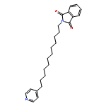 1H-ISOINDOLE-1,3(2H)-DIONE, 2-[12-(4-PYRIDINYL)DODECYL]-