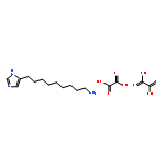 1H-IMIDAZOLE-4-NONANAMINE, ETHANEDIOATE (1:2)