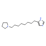 1H-Imidazole, 4-[8-(1-pyrrolidinyl)octyl]-