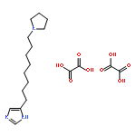 1H-IMIDAZOLE, 4-[8-(1-PYRROLIDINYL)OCTYL]-, ETHANEDIOATE (1:2)