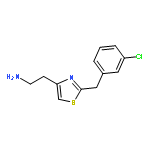 4-Thiazoleethanamine, 2-[(3-chlorophenyl)methyl]-