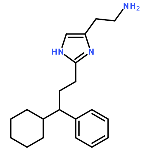 1H-IMIDAZOLE-4-ETHANAMINE, 2-(3-CYCLOHEXYL-3-PHENYLPROPYL)-