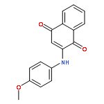 1,4-Naphthalenedione,2-[(4-methoxyphenyl)amino]-