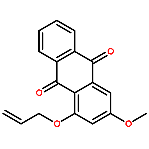 9,10-ANTHRACENEDIONE, 3-METHOXY-1-(2-PROPENYLOXY)-