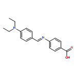 4-[[4-(diethylamino)phenyl]methylideneamino]benzoic Acid