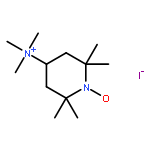 1-Piperidinyloxy,2,2,6,6-tetramethyl-4-(trimethylammonio)-, iodide (1:1)