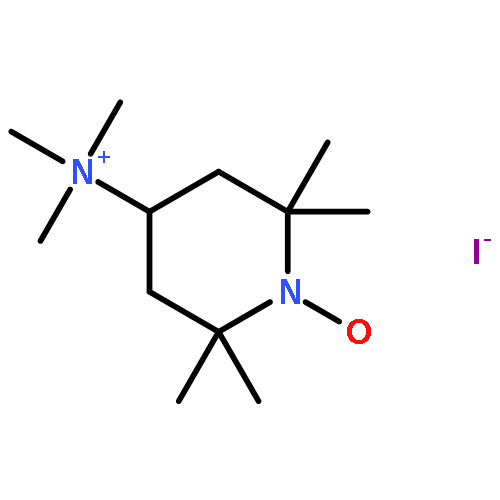 1-Piperidinyloxy,2,2,6,6-tetramethyl-4-(trimethylammonio)-, iodide (1:1)