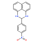 1H-Perimidine, 2,3-dihydro-2-(4-nitrophenyl)-