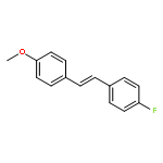 Benzene, 1-fluoro-4-[(1Z)-2-(4-methoxyphenyl)ethenyl]-