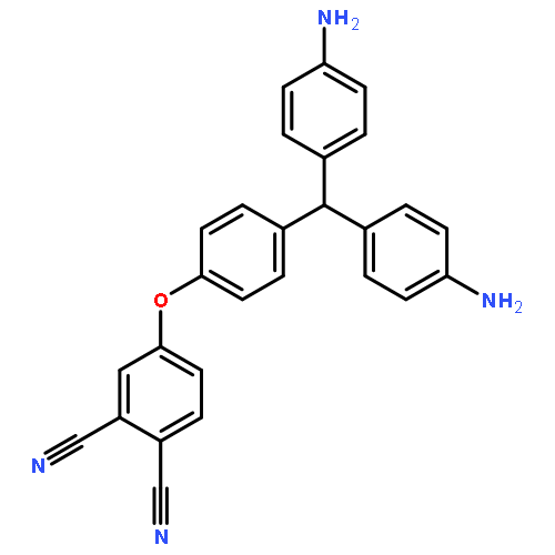 1,2-Benzenedicarbonitrile, 4-[4-[bis(4-aminophenyl)methyl]phenoxy]-