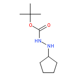 tert-Butyl 2-cyclopentylhydrazinecarboxylate