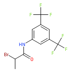 N-[3,5-bis(trifluoromethyl)phenyl]-2-bromopropanamide