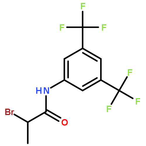 N-[3,5-bis(trifluoromethyl)phenyl]-2-bromopropanamide