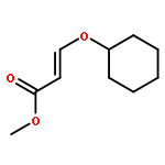 2-Propenoic acid, 3-(cyclohexyloxy)-, methyl ester, (2E)-