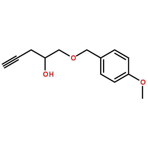 4-Pentyn-2-ol, 1-[(4-methoxyphenyl)methoxy]-, (2S)-