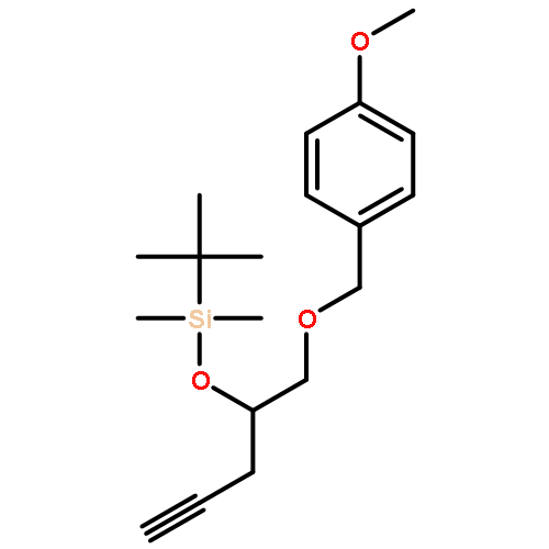 Silane,(1,1-dimethylethyl)[[(1S)-1-[[(4-methoxyphenyl)methoxy]methyl]-3-butynyl]oxy]dimethyl-