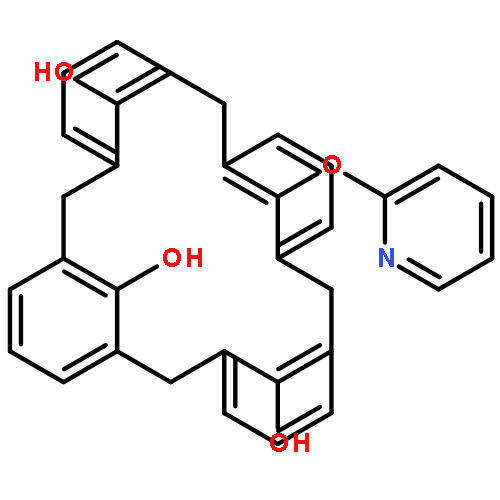 PENTACYCLO[19.3.1.13,7.19,13.115,19]OCTACOSA-1(25),3,5,7(28),9,11,13(27),15,17,19(26),21,23-DODECAENE-25,26,27-TRIOL, 28-(2-PYRIDINYLOXY)-