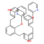 PENTACYCLO[19.3.1.13,7.19,13.115,19]OCTACOSA-1(25),3,5,7(28),9,11,13(27),15,17,19(26),21,23-DODECAENE-25,27-DIOL, 26,28-BIS(2-PYRIDINYLOXY)-