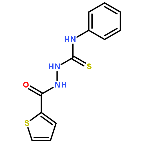 N-[(phenylcarbamothioyl)amino]thiophene-2-carboxamide