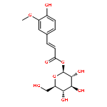 (E)-1-O-Feruloyl-beta-D-glucopyranose