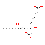 7-[(2r,3s,4s)-4,6-dihydroxy-2-[(3s)-3-hydroxyoct-1-enyl]oxan-3-yl]heptanoic Acid