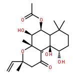 1H-Naphtho[2,1-b]pyran-1-one,6-(acetyloxy)-3-ethenyldodecahydro-5,10,10b-trihydroxy-3,4a,7,7,10a-pentamethyl-,(3R,4aR,5S,6S,6aS,10S,10aR,10bS)-