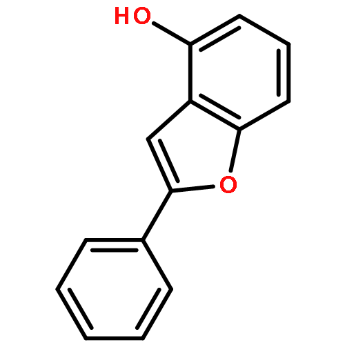 4-Benzofuranol, 2-phenyl-