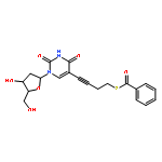 Uridine, 5-[4-(benzoylthio)-1-butynyl]-2'-deoxy-