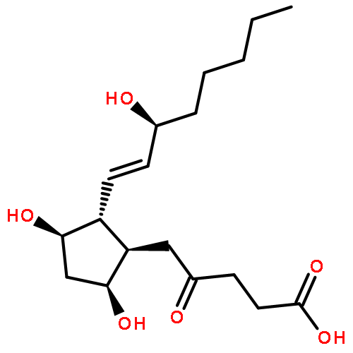 Cyclopentanepentanoicacid, 3,5-dihydroxy-2-[(1E,3S)-3-hydroxy-1-octen-1-yl]-g-oxo-, (1R,2R,3R,5S)-