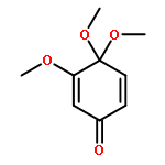 3,4,4-trimethoxy-2,5-cyclohexadien-1-one