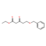 Pentanoic acid, 3-oxo-5-(phenylmethoxy)-, ethyl ester