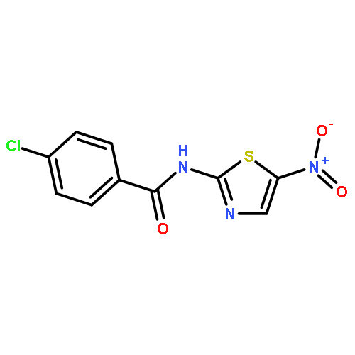 Benzamide,4-chloro-N-(5-nitro-2-thiazolyl)-