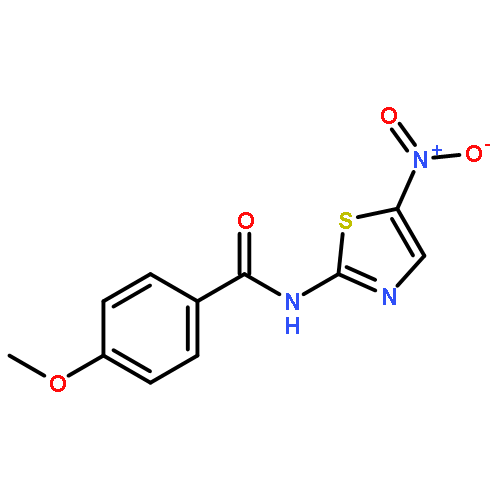 4-methoxy-N-(5-nitro-1,3-thiazol-2-yl)benzamide