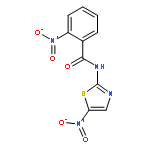 Benzamide,2-nitro-N-(5-nitro-2-thiazolyl)-