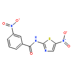 3-nitro-N-(5-nitro-1,3-thiazol-2-yl)benzamide