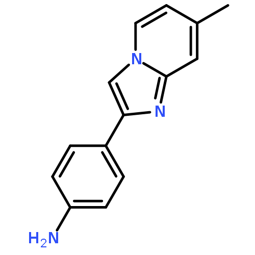 4-(7-Methylimidazo[1,2-a]pyridin-2-yl)aniline