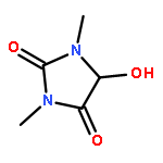 5-hydroxy-1,3-dimethylimidazolidine-2,4-dione