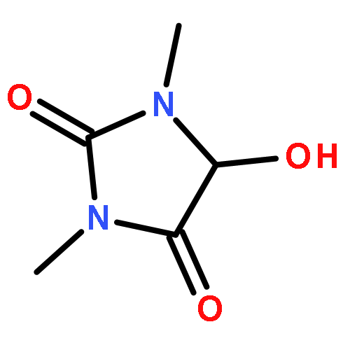 5-hydroxy-1,3-dimethylimidazolidine-2,4-dione