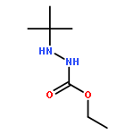 Ethyl N-(tert-butylamino)carbamate