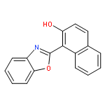 2-Naphthalenol, 1-(2-benzoxazolyl)-