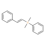 Silane, dimethylphenyl[(1E)-2-phenylethenyl]-