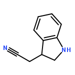 1H-INDOLE-3-ACETONITRILE, 2,3-DIHYDRO-