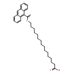 9-Anthracenecarboxylicacid, 15-carboxypentadecyl ester