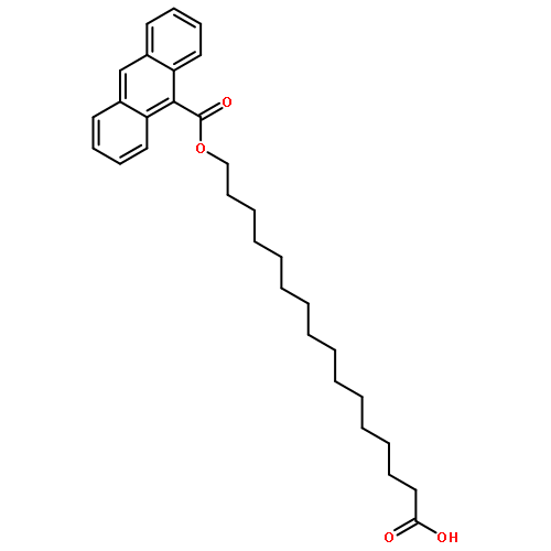 9-Anthracenecarboxylicacid, 15-carboxypentadecyl ester