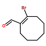 1-Cyclooctene-1-carboxaldehyde, 2-bromo-